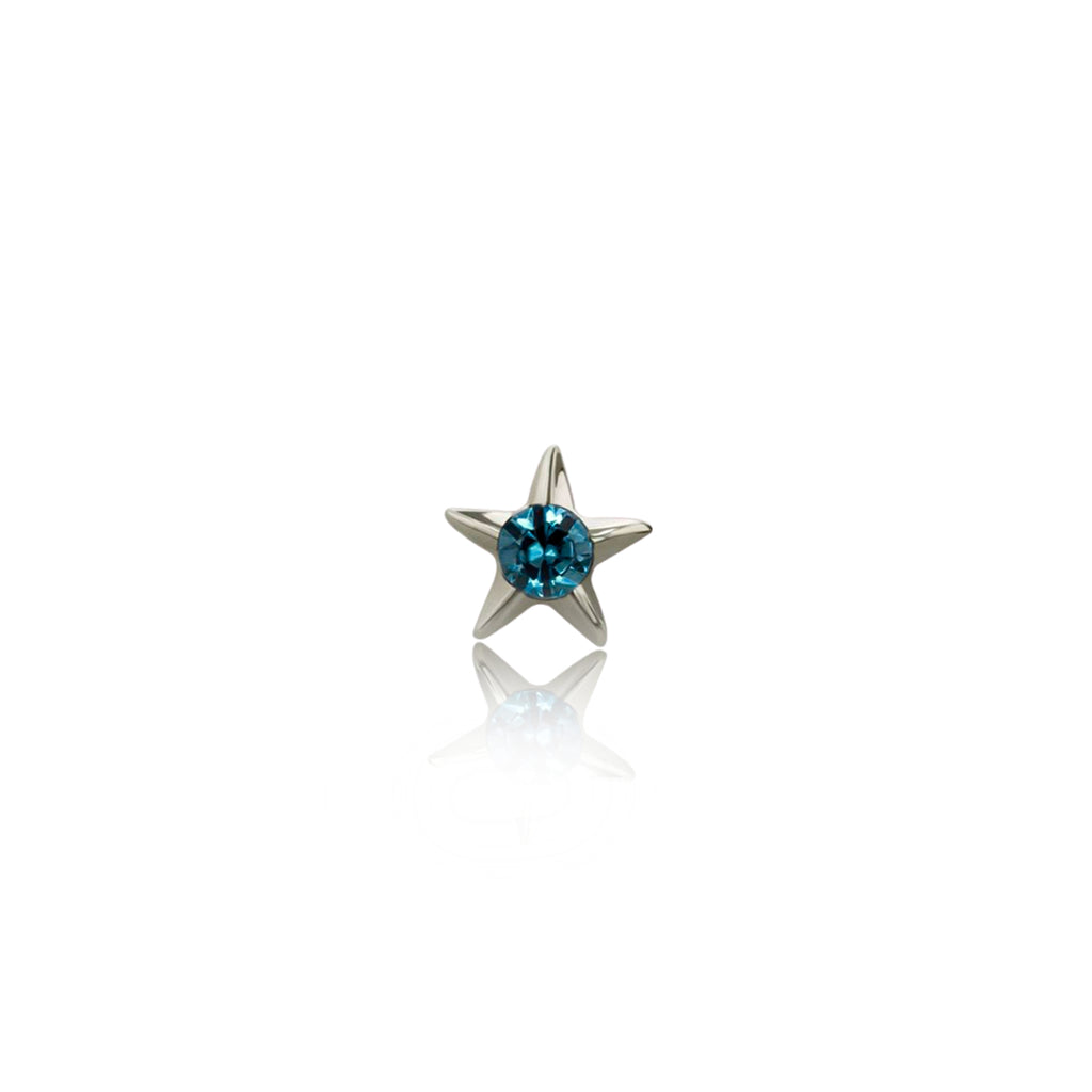 Anatometal | Titanium Gem Star *Threadless*