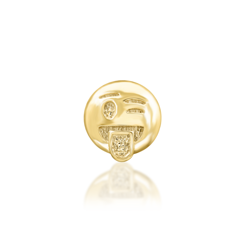 Emoji Collaboration Collection - Threadless Gold Ends by Junipurr Jewelry
