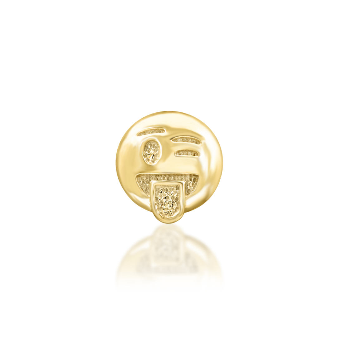 Emoji Collaboration Collection - Threadless Gold Ends by Junipurr Jewelry