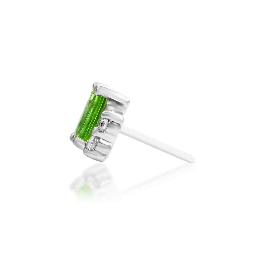 "Alcina" Threadless Kryptonite End by Junipurr Jewelry