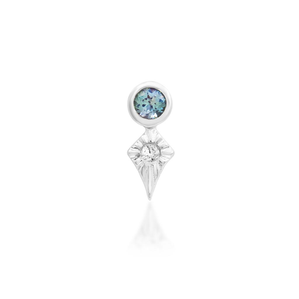 QUICK SHIP | "Speak Easy" (Alexandrite) Threadless End