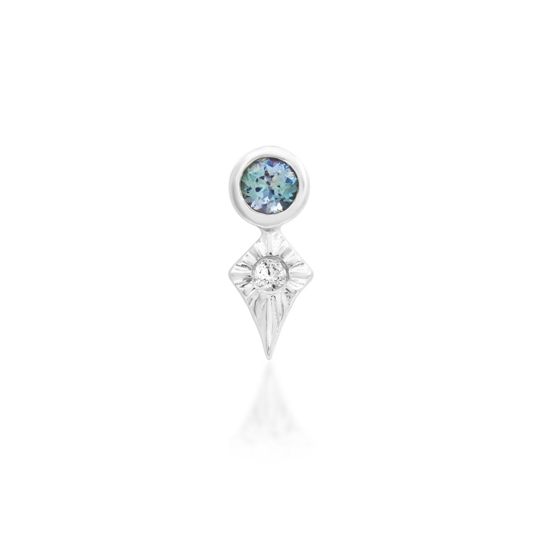 QUICK SHIP | "Speak Easy" (Alexandrite) Threadless End