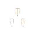 "Forward Motion"  - Threadless Gold Dangle End by Buddha Jewelry Organics