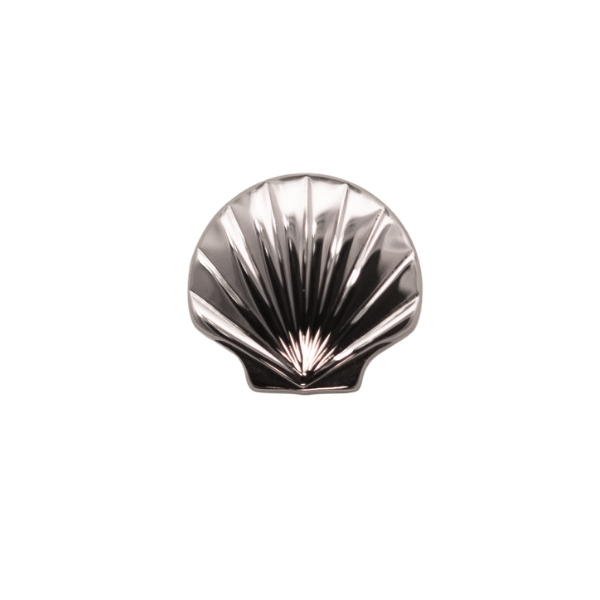 Titanium Threadless Shell End by Junipurr Jewelry
