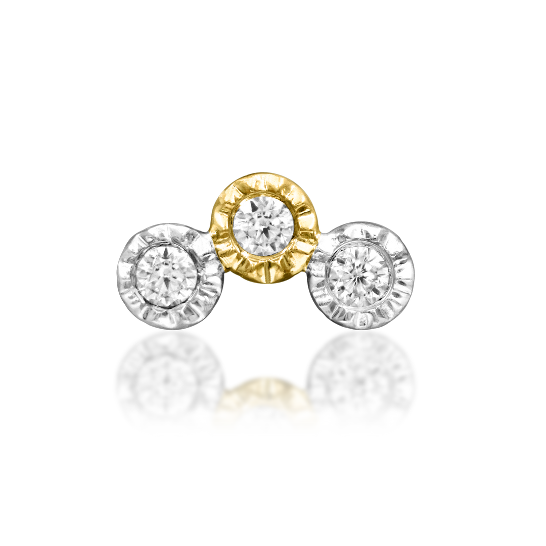 "Dowry"— Yellow & White Gold |  Junipurr Jewelry