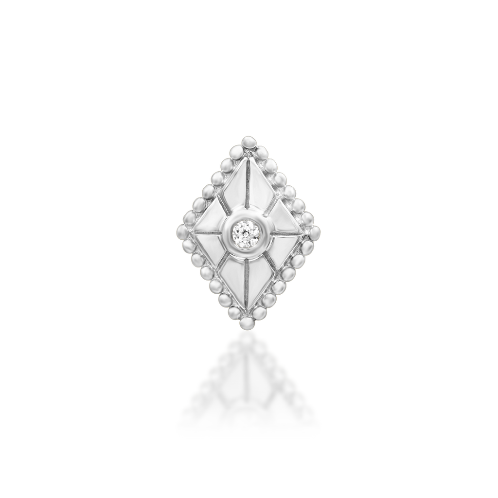 "Arete"— Yellow & White Gold |  Junipurr Jewelry