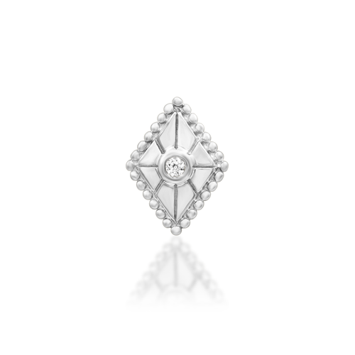 "Arete"— Yellow & White Gold |  Junipurr Jewelry