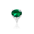 Fahey - Emerald Green Threadless End | Junipurr Jewelry