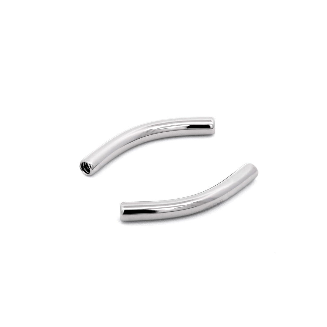 16G (1.2mm) Internally Threaded Curved Barbell | APP Verified Manufacturers