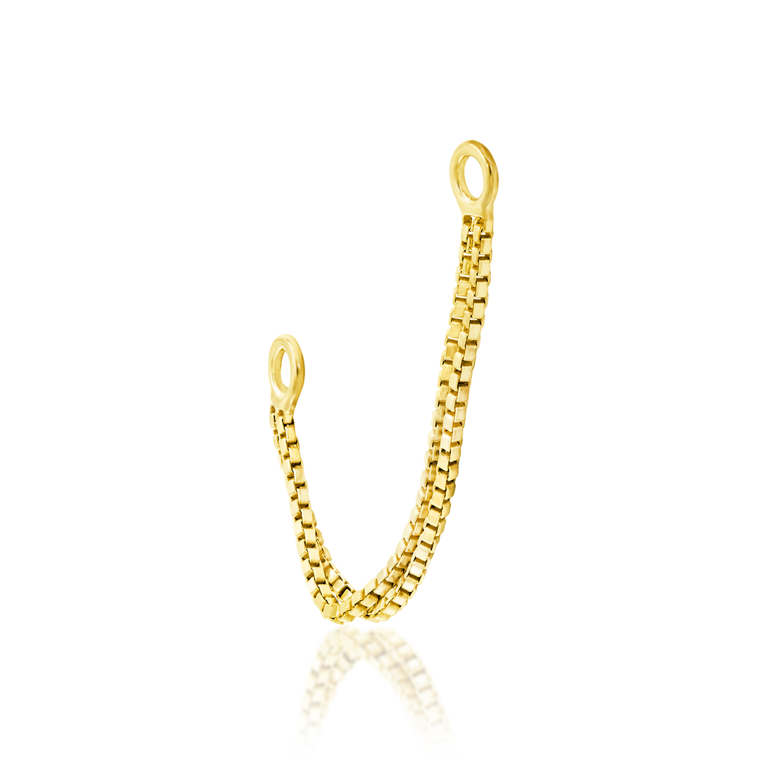 Double Box Chain | Junipurr Body Jewelry