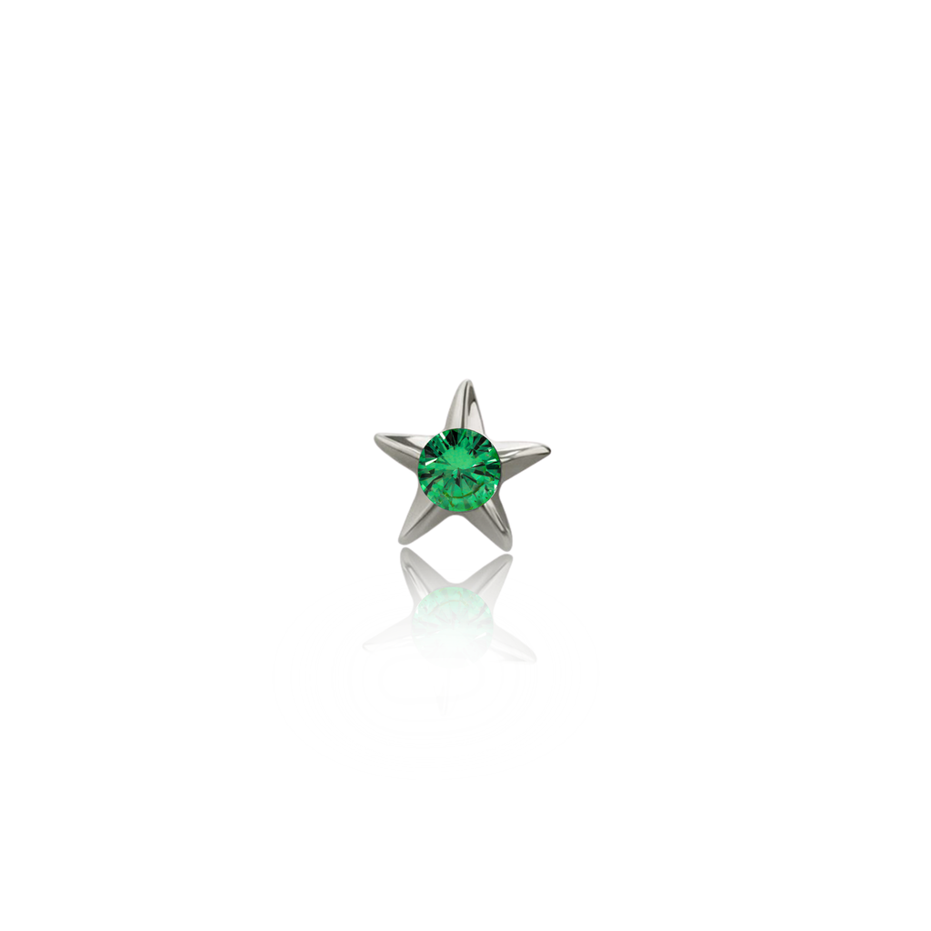 Anatometal | Titanium Gem Star *Threadless*
