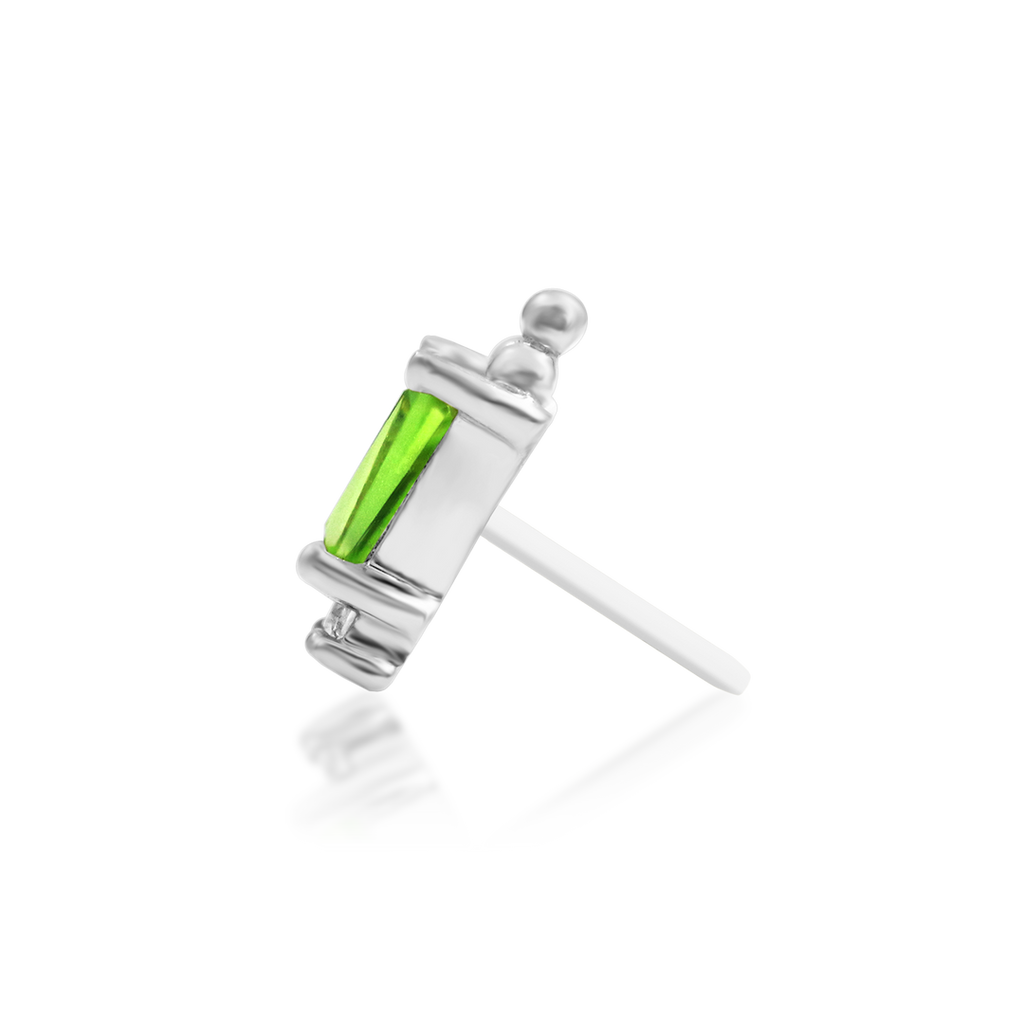 "Nixie" Threadless Kryptonite End by Junipurr Jewelry