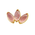 Limited Edition — 18K Solid Gold Sunstone Oregon Marquise Fan End by Anatometal Jewelry
