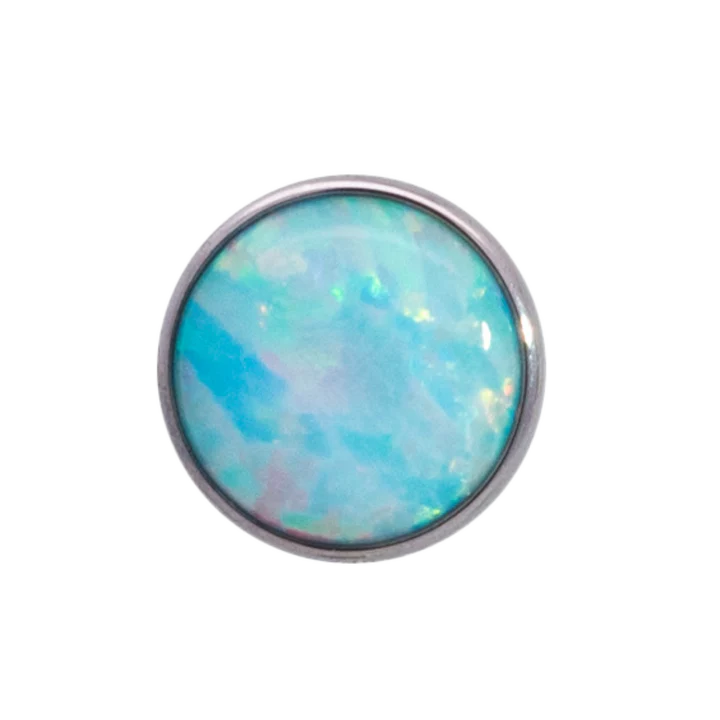IN STOCK | Bezel-set Opal & Gemstone Cabochon Ends | Junipurr Jewelry