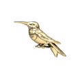 Gold Humming Bird End by Anatometal  *Threadless*