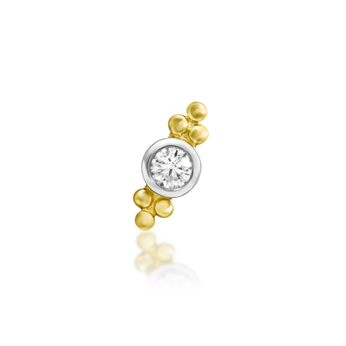 "Wit"— Yellow & White Gold |  Junipurr Jewelry